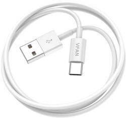 Vipfan Cablu de Date Vipfan USB to USB-C X03, 3A, 1m (Alb) (25508)