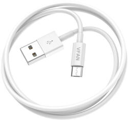 Vipfan Cablu de Date Vipfan USB to Micro USB X03, 3A, 1m (Alb) (25507)