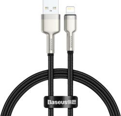 Baseus Cablu de Date Baseus USB for Lightning Cafule, 2.4A, 0, 25m Negru (22140)