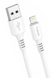 Foneng Cablu de Date Foneng USB to Lightning, x85 iPhone 3A Quick Charge, 1m (Alb) (32891)