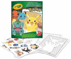 Crayola Color & Sticker: Pokémon foglalkoztató (04-2740G) - jateknet