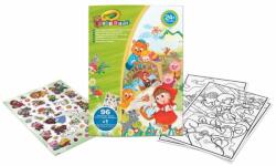 Crayola Mini Kids: set de colorat uriaș - Basme (25 1081G) Carte de colorat