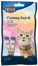 TRIXIE Trixie Cat Creamy Snack - Ton și creveți 5 x 14 g