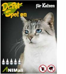 Dr. Pet Dr. Pet spot-on pipete pentru pisici 5 x 1 ml