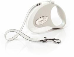 flexi Flexi STYLE lesă S până la 12kg, 3m bandă - alb