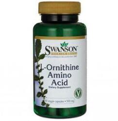 Swanson L-Ornitină Aminoacid 500 mg. / 60 Vcaps