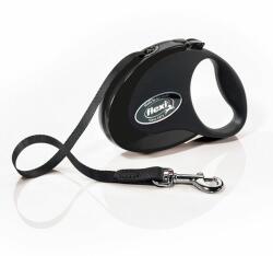 flexi Flexi STYLE lesă S până la 12kg, 3m bandă - negru
