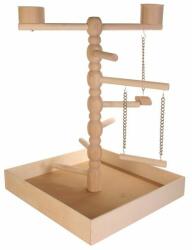 TRIXIE Jucărie pentru papagali- loc de joacă din lemn, 41x55x41cm