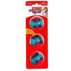 KONG Kong Squeezz Action Ball roșie M
