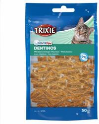 TRIXIE Bucățici de recompensă pentru pisici Dentinos - pentru dentiție, 50 g