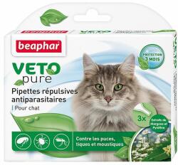 Beaphar Picături pentru pisici, împotriva insectelor - natural - 3 buc
