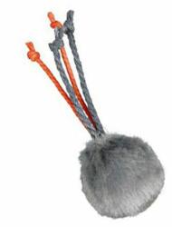 TRIXIE Jucărie din pluș pentru pisici cu clopoțel și sfori - 4 cm