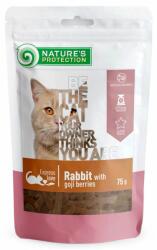 NATURES PROTECTION Natures Protection mancare pentru pisica din iepure cu fructe de goji 75 g
