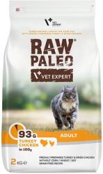 VetExpert Raw Paleo Adult Cat Turkey&Chicken felnőtt macskáknak pulyka, csirke 2 kg