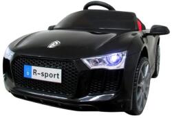 R-Sport Cabrio B4 Czarny Autka dla dzieci na akumulator, pilot, światła skóra