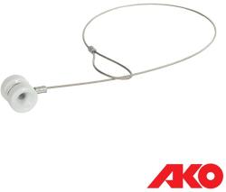 AKO 446504 hurkos sarokszigetelő (porcelán), 3 db-os (villanypásztor) (446504)