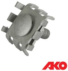 AKO 442364 huzaltoldó kapocs, max 2.5 mm, 10 db-os (442364)