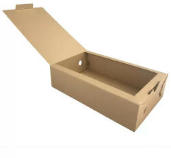 Pizzadoboz Calzone nyomatlan 30, 5cm x 16, 5cm x 7, 5cm [ 50 db/cs ]