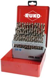 RUKO Set 41 burghie spiralate DIN 338 TIP VA, HSSE-Co5 (RK.215218)
