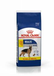 Royal Canin 15kg + 3 kg gratis Royal Canin Maxi Adult hrana uscata caini adulti talie mare