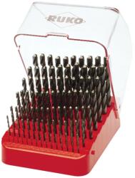 RUKO Set 91 burghie spiralate DIN 338 TIP VA, HSSE-Co5 (RK.215223) Burghiu