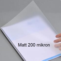 OPUS Előlapfólia matt A4 superplast 200 mikron (100 db/csom) (SESU-200)