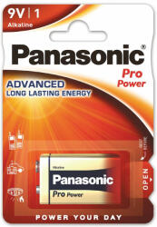 Panasonic PRO Power 6LR61/9V alkali elem (ALPA9VPPG)
