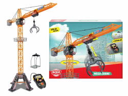Dickie Toys Masinuta Dickie Crane Mega Crane, 120 cm (201139012)