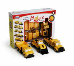 MALIK Masinuta MALIK MalBlo Magnetic Construction vehicles (0315)