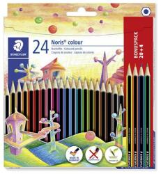 STAEDTLER Noris Colour színes ceruza 20+4 db (TS185C24P)