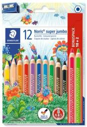 STAEDTLER Noris Super Jumbo színes ceruza 10+2 db (TS129NC12P1)