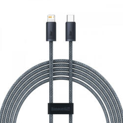 Baseus cable for iPhone USB Type C - Lightning 2m, Power Delivery 20W gray (CALD000116)
