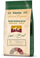 Fitmin Nutritional Programme Medium/ Maxi Lamb&Beef 12 kg