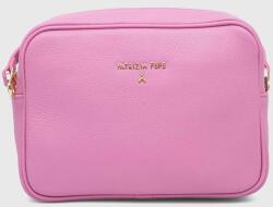 Patrizia Pepe bőr táska rózsaszín, CB8985 L001 - rózsaszín Univerzális méret - answear - 50 990 Ft