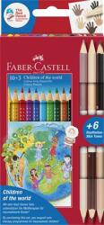 Faber-Castell Children of the world színes ceruza 10+3 db (TFC201746)