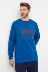 Helly Hansen pamut melegítőfelső sötétkék, férfi, nyomott mintás, 53924 - kék XL