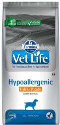 Vet Life Dog Farmina Vet Life Dog Hypoallergenic hal & burgonya - 2 x 12 kg