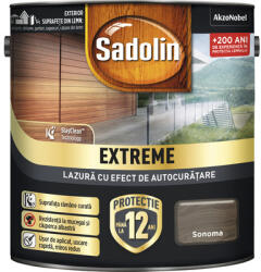 Sadolin Lazură cu efect de autocurățare Sadolin Extreme gri sonoma 4, 5 l