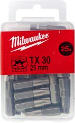 Milwaukee Set 25 biti standard TX30x25mm Milwaukee (MLW4932399599)