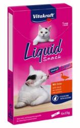 Vitakraft Vitakraft Cat Liquid-Snack kacsával 6x15g