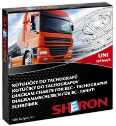  SHERON tachográf papír - 125-ös - 100db