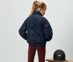 Tchibo Gyerek blouson dzseki, sötétkék lovas hímzéssel Sötétkék, hátul lovas hímzéssel 122/128