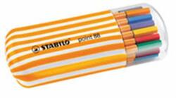 STABILO Tűfilc készlet, 0, 4 mm, STABILO "Point 88 Zebrui", 20 különbözõ szín (20 db) (TST882002)