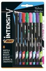 BIC Tűfilc, 0, 4 mm, BIC "Intensity", 8 különbözõ szín (8 db) (BC946047K)