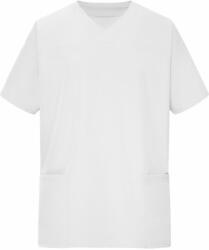 James & Nicholson Férfi sztreccs egészségügyi felső JN3104 - Fehér | XL (1-JN3104-1809953)