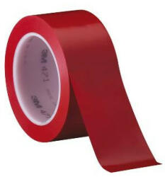 3M 471 lágy PVC ragasztószalag, piros, 50mm x 33m