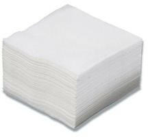 DUNI 145810 tissue szalvéta, fehér, 24x24cm, 1 réteg, 1/4 hajtott, 500db/csom