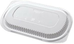 Grand Chef tálca tető koronás PP víztiszta 240 x 155 x 15 mm CC65M15