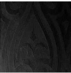 DUNI 168453 Elegance szalvéta, Lily fekete, 48 x 48 cm, 40db/csom