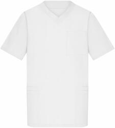 James & Nicholson Férfi egészségügyi felső JN3102 - Fehér | 2XL (1-JN3102-1809864)